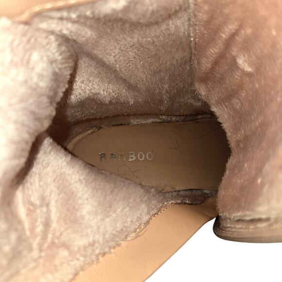 Bamboo 9 Women's Shoes Closed Toe Pink Laces Boots Booties - Picture 5 of 8